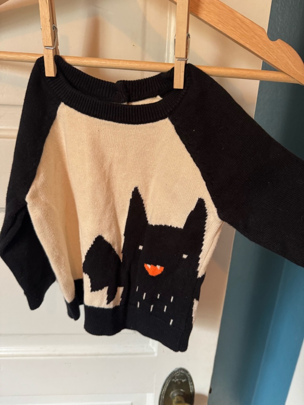Baby GAP Halloween Bat Graphic Kids Sweater